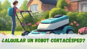 Robot cortacésped de alquiler