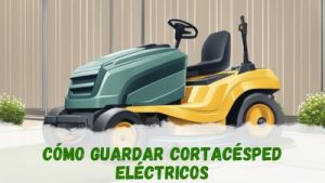 Cómo guardar el cortacésped eléctrico