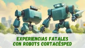 malas experiencias con robots cortacésped