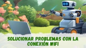 solucionar problemas con la conexión WiFi del robot cortacésped