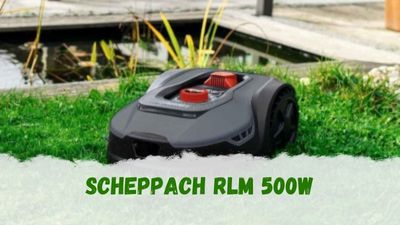 Robot Cortacésped Scheppach RLM500W Silencioso y Eficiente